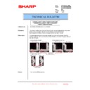 Sharp MX-3500N, MX-3501N, MX-4500N, MX-4501N (serv.man155) Technical Bulletin
