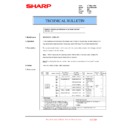 Sharp MX-3500N, MX-3501N, MX-4500N, MX-4501N (serv.man170) Technical Bulletin