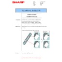 Sharp MX-3500N, MX-3501N, MX-4500N, MX-4501N (serv.man38) Technical Bulletin