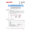 Sharp MX-4100N, MX-4101N, MX-5000N, MX-5001N (serv.man107) Service Manual / Technical Bulletin