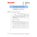 Sharp MX-4100N, MX-4101N, MX-5000N, MX-5001N (serv.man122) Service Manual / Technical Bulletin