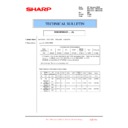 Sharp MX-4100N, MX-4101N, MX-5000N, MX-5001N (serv.man127) Service Manual / Technical Bulletin