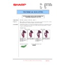 Sharp MX-4100N, MX-4101N, MX-5000N, MX-5001N (serv.man130) Service Manual / Technical Bulletin