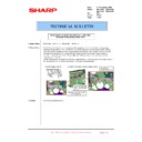 Sharp MX-4100N, MX-4101N, MX-5000N, MX-5001N (serv.man134) Technical Bulletin