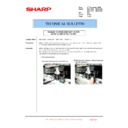 Sharp MX-4100N, MX-4101N, MX-5000N, MX-5001N (serv.man135) Service Manual / Technical Bulletin