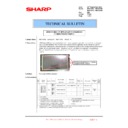 Sharp MX-4100N, MX-4101N, MX-5000N, MX-5001N (serv.man140) Technical Bulletin
