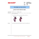 Sharp MX-4100N, MX-4101N, MX-5000N, MX-5001N (serv.man146) Service Manual / Technical Bulletin