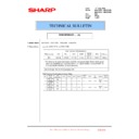 Sharp MX-4100N, MX-4101N, MX-5000N, MX-5001N (serv.man147) Service Manual / Technical Bulletin