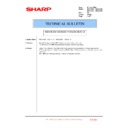 Sharp MX-4100N, MX-4101N, MX-5000N, MX-5001N (serv.man148) Technical Bulletin