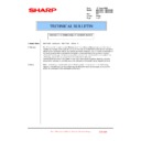 Sharp MX-4100N, MX-4101N, MX-5000N, MX-5001N (serv.man152) Service Manual / Technical Bulletin