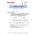 Sharp MX-4100N, MX-4101N, MX-5000N, MX-5001N (serv.man156) Technical Bulletin