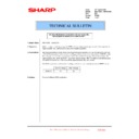 Sharp MX-4100N, MX-4101N, MX-5000N, MX-5001N (serv.man159) Service Manual / Technical Bulletin