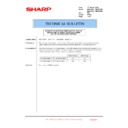 Sharp MX-4100N, MX-4101N, MX-5000N, MX-5001N (serv.man161) Service Manual / Technical Bulletin