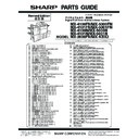 Sharp MX-4100N, MX-4101N, MX-5000N, MX-5001N (serv.man40) Service Manual / Parts Guide