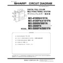 Sharp MX-4100N, MX-4101N, MX-5000N, MX-5001N (serv.man6) Service Manual