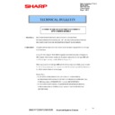 Sharp MX-4100N, MX-4101N, MX-5000N, MX-5001N (serv.man89) Service Manual / Technical Bulletin