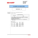 Sharp MX-4100N, MX-4101N, MX-5000N, MX-5001N (serv.man91) Technical Bulletin