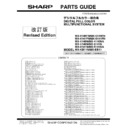 Sharp MX-4140N, MX-4141N, MX-5140N, MX-5141N (serv.man11) Parts Guide