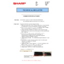 Sharp MX-5050N, MX-5050V, MX-5070N, MX-5070V, MX-6050N, MX-6050V, MX-6070N, MX-6070V (serv.man105) Technical Bulletin