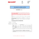 Sharp MX-5050N, MX-5050V, MX-5070N, MX-5070V, MX-6050N, MX-6050V, MX-6070N, MX-6070V (serv.man109) Service Manual / Technical Bulletin
