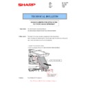 Sharp MX-5050N, MX-5050V, MX-5070N, MX-5070V, MX-6050N, MX-6050V, MX-6070N, MX-6070V (serv.man83) Service Manual / Technical Bulletin