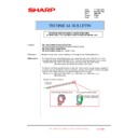 Sharp MX-5500N, MX-6200N, MX-7000N (serv.man154) Technical Bulletin