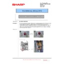 Sharp MX-5500N, MX-6200N, MX-7000N (serv.man193) Technical Bulletin