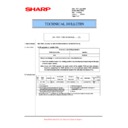 Sharp MX-6201N, MX-7001N (serv.man112) Service Manual / Technical Bulletin