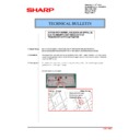Sharp MX-6201N, MX-7001N (serv.man80) Service Manual / Technical Bulletin