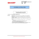 Sharp MX-6201N, MX-7001N (serv.man86) Service Manual / Technical Bulletin