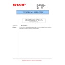 Sharp MX-6201N, MX-7001N (serv.man98) Technical Bulletin