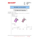 Sharp MX-6240N, MX-7040N (serv.man107) Service Manual / Technical Bulletin