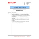 Sharp MX-6240N, MX-7040N (serv.man132) Technical Bulletin