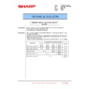 Sharp MX-6240N, MX-7040N (serv.man160) Service Manual / Technical Bulletin