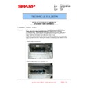 Sharp MX-6240N, MX-7040N (serv.man163) Service Manual / Technical Bulletin