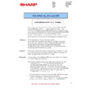 Sharp MX-6240N, MX-7040N (serv.man99) Technical Bulletin
