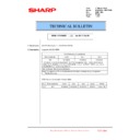 Sharp MX-6500N, MX-7500N (serv.man139) Technical Bulletin