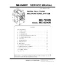 Sharp MX-7090N, MX-8090N (serv.man2) Service Manual