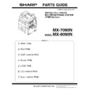 Sharp MX-7090N, MX-8090N (serv.man4) Parts Guide