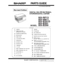 mx-b201d (serv.man11) service manual / parts guide