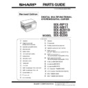 Sharp MX-B201D (serv.man12) Service Manual / Parts Guide