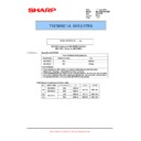 Sharp MX-B381, MX-B401 (serv.man42) Service Manual / Technical Bulletin