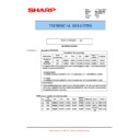 Sharp MX-B381, MX-B401 (serv.man43) Service Manual / Technical Bulletin