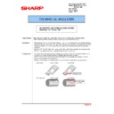 Sharp MX-B381, MX-B401 (serv.man52) Service Manual / Technical Bulletin