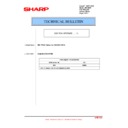 Sharp MX-B381, MX-B401 (serv.man65) Service Manual / Technical Bulletin