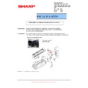 Sharp MX-C300P, MX-C300PE, MX-C300PL (serv.man18) Technical Bulletin