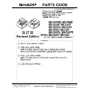 Sharp MX-C300P, MX-C300PE, MX-C300PL (serv.man5) Parts Guide