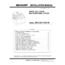 Sharp MX-C301, MX-C301W (serv.man6) Service Manual