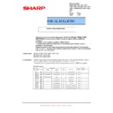 Sharp MX-C310, MX-C311, MX-C312, MX-C380, MX-C381, MX-C400, MX-C401 (serv.man137) Technical Bulletin
