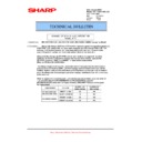 Sharp MX-CSX1, MX-CSX2 (serv.man4) Service Manual / Technical Bulletin